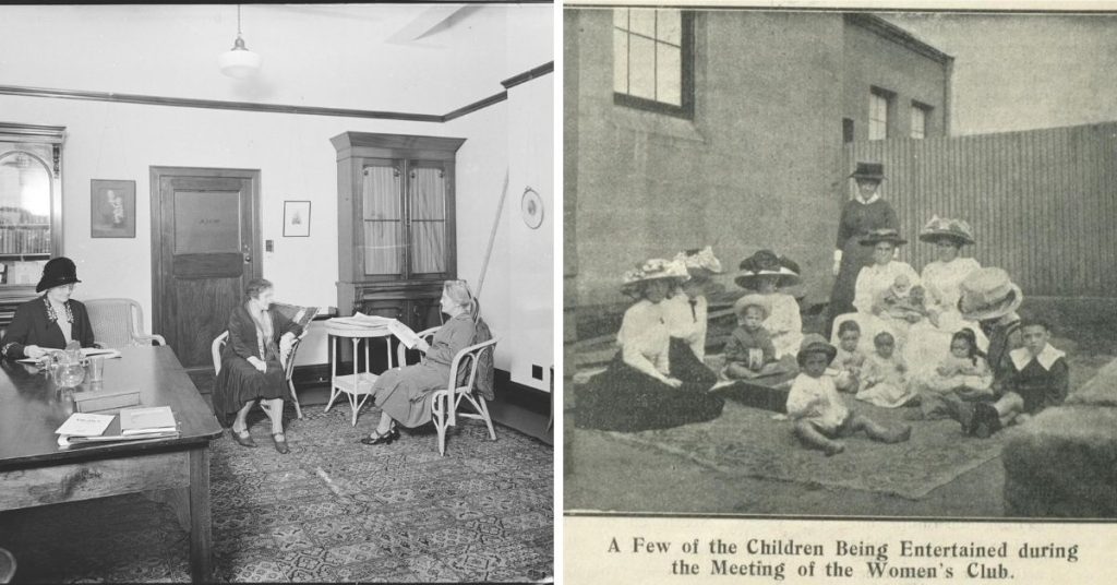 Historical photos from the PWA